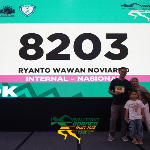 Race photo from ARUTMIN BORNEO RUN 2025