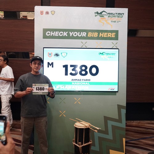 Race photo from ARUTMIN BORNEO RUN 2025