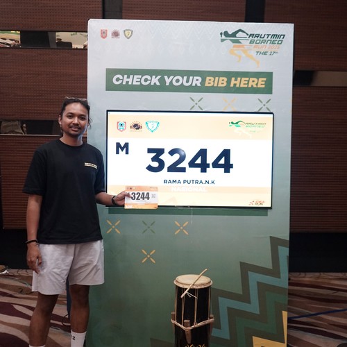Race photo from ARUTMIN BORNEO RUN 2025