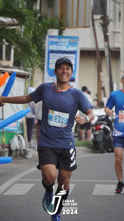 Race photo from Jabar Run 10K 2024