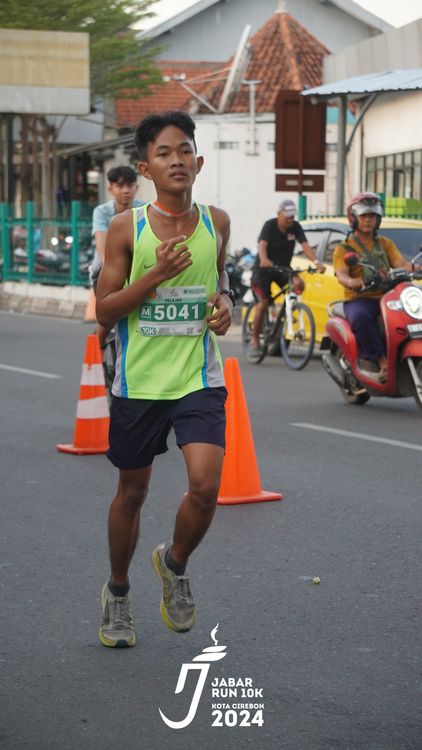 Race photo from Jabar Run 10K 2024