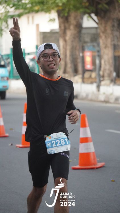 Race photo from Jabar Run 10K 2024