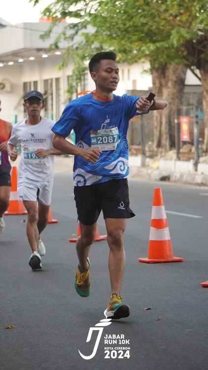Race photo from Jabar Run 10K 2024