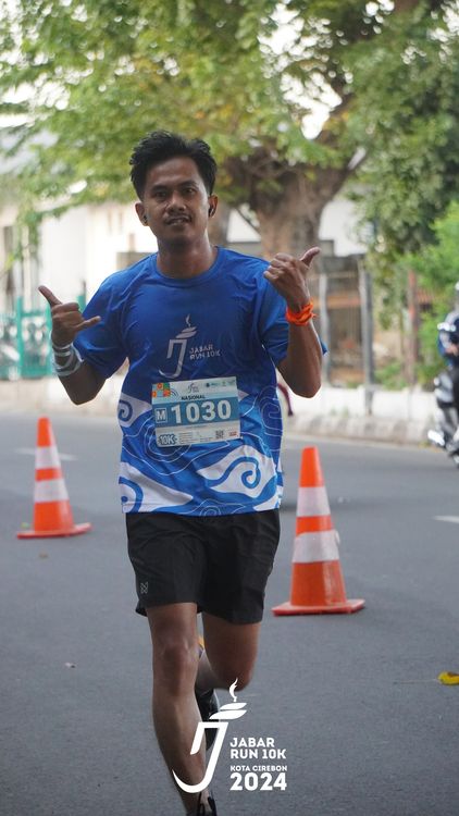 Race photo from Jabar Run 10K 2024