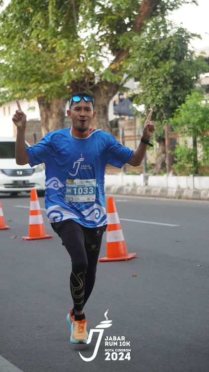 Race photo from Jabar Run 10K 2024