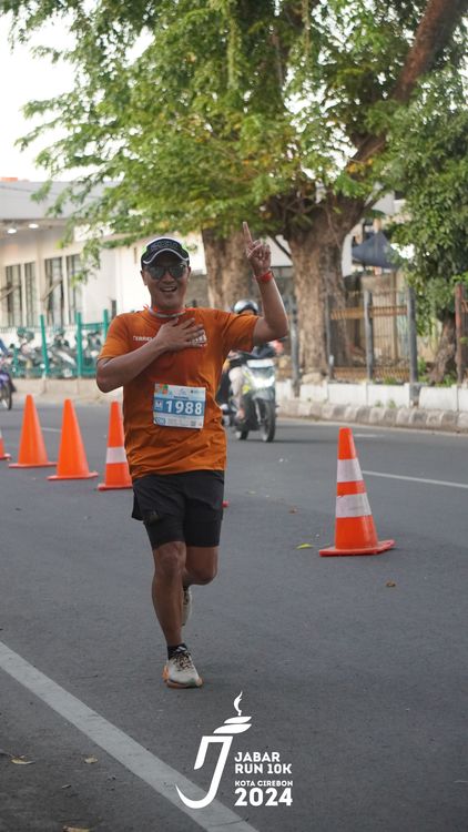Race photo from Jabar Run 10K 2024