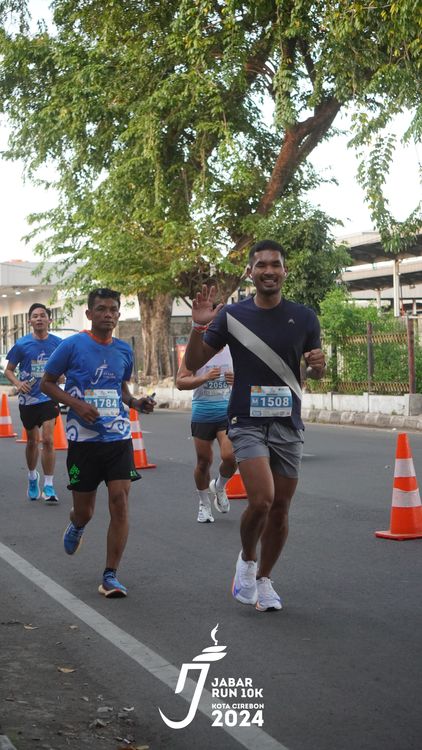 Race photo from Jabar Run 10K 2024