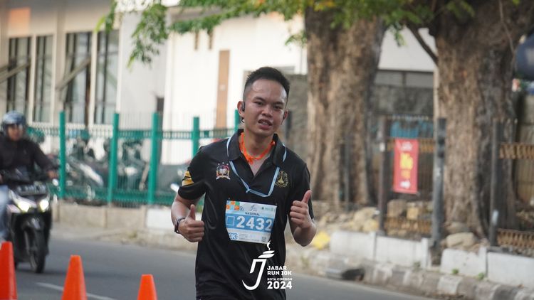 Race photo from Jabar Run 10K 2024