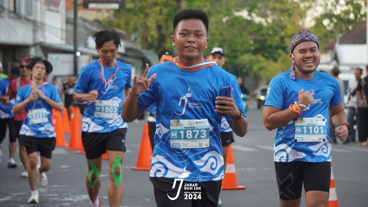 Race photo from Jabar Run 10K 2024