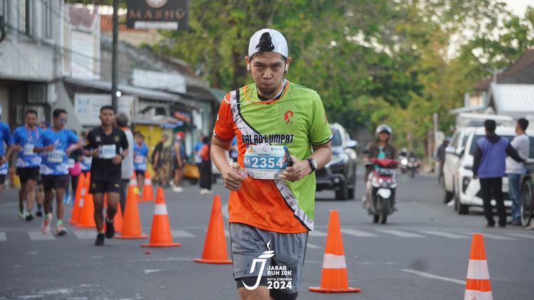 Race photo from Jabar Run 10K 2024