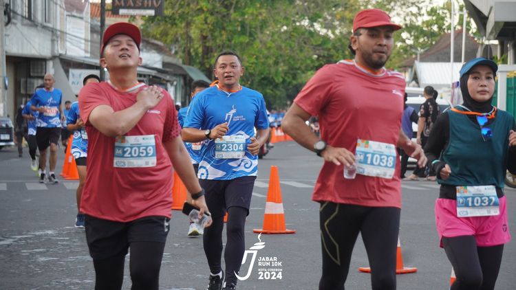 Race photo from Jabar Run 10K 2024