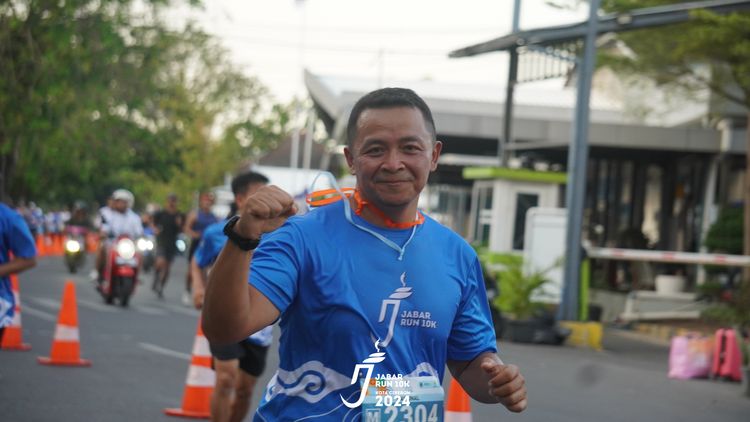 Race photo from Jabar Run 10K 2024