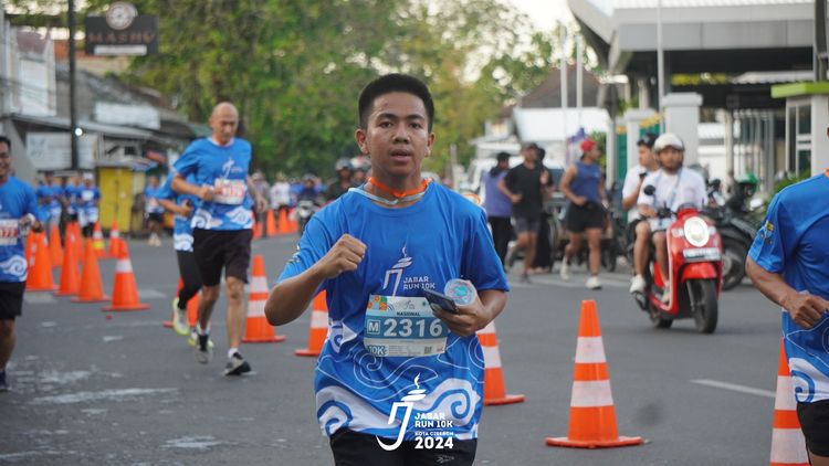 Race photo from Jabar Run 10K 2024