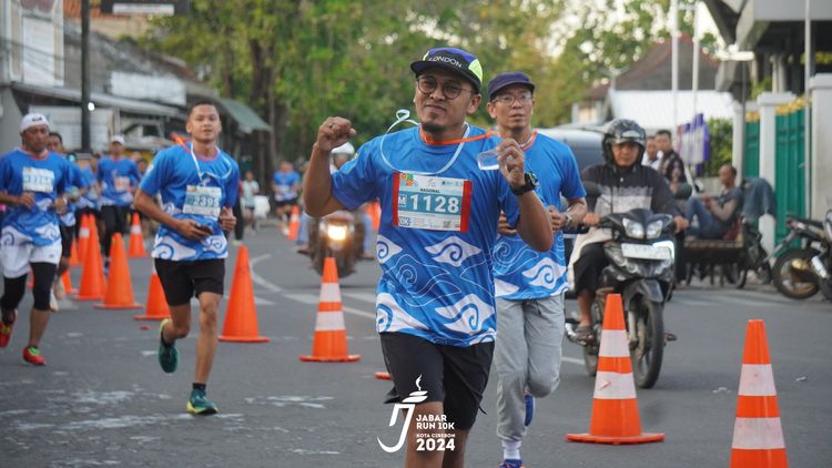 Race photo from Jabar Run 10K 2024