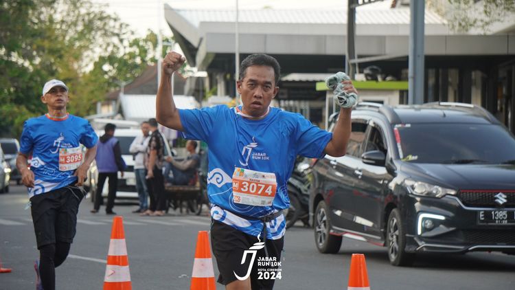 Race photo from Jabar Run 10K 2024