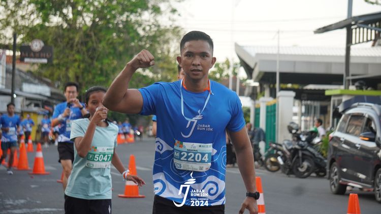 Race photo from Jabar Run 10K 2024