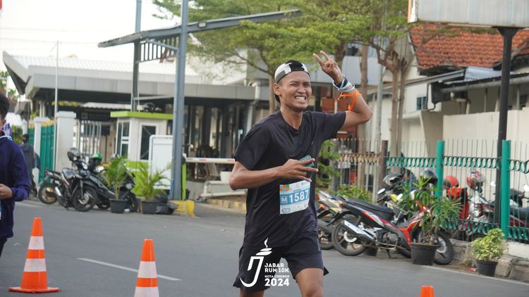 Race photo from Jabar Run 10K 2024