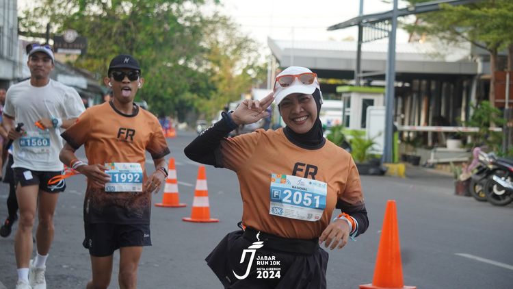 Race photo from Jabar Run 10K 2024