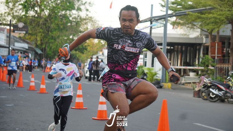 Race photo from Jabar Run 10K 2024