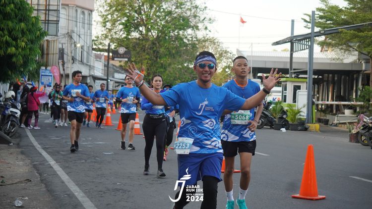 Race photo from Jabar Run 10K 2024