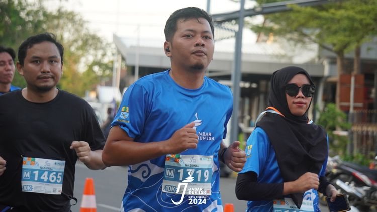 Race photo from Jabar Run 10K 2024