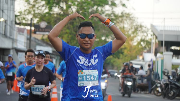 Race photo from Jabar Run 10K 2024