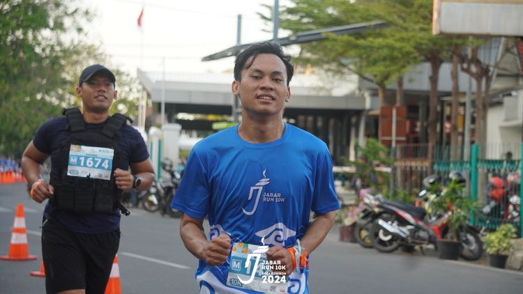 Race photo from Jabar Run 10K 2024