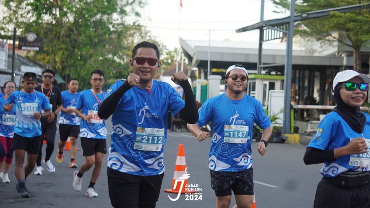 Race photo from Jabar Run 10K 2024