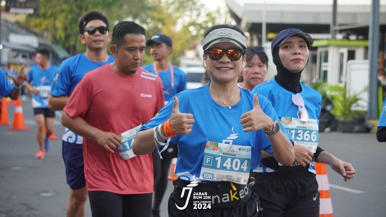 Race photo from Jabar Run 10K 2024