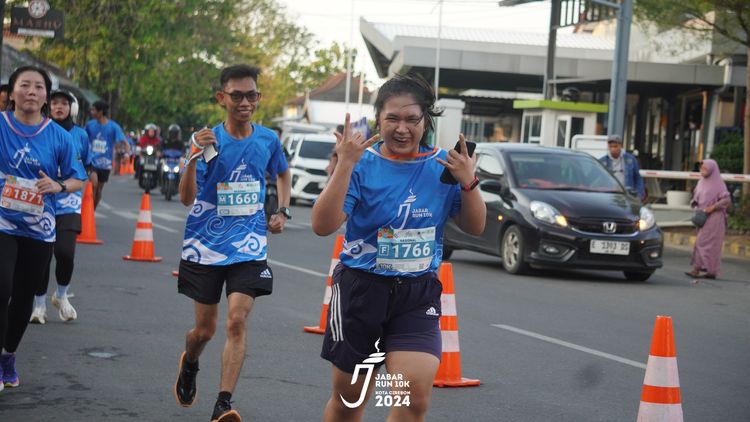 Race photo from Jabar Run 10K 2024