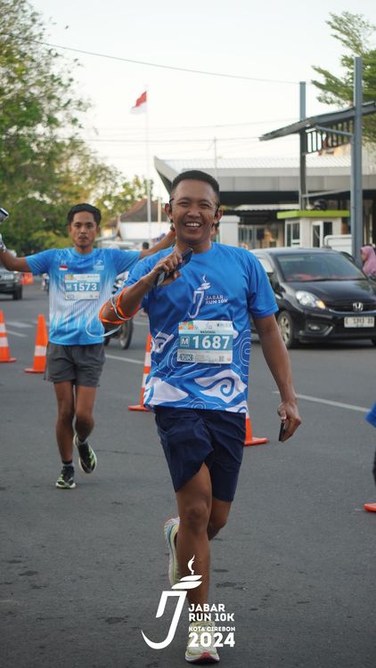 Race photo from Jabar Run 10K 2024
