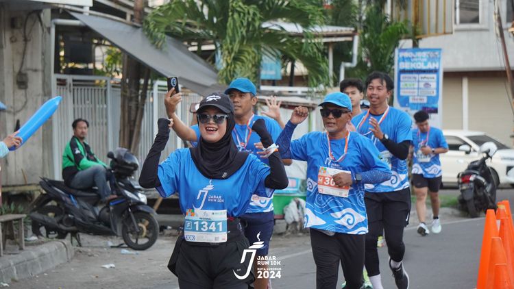 Race photo from Jabar Run 10K 2024