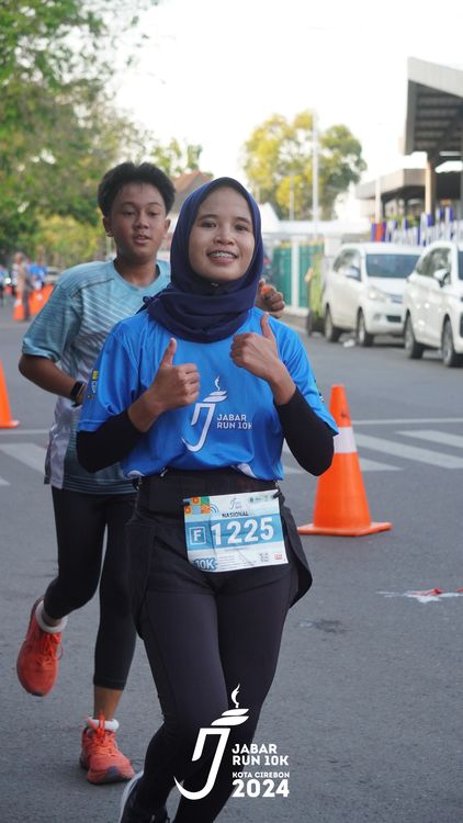 Race photo from Jabar Run 10K 2024