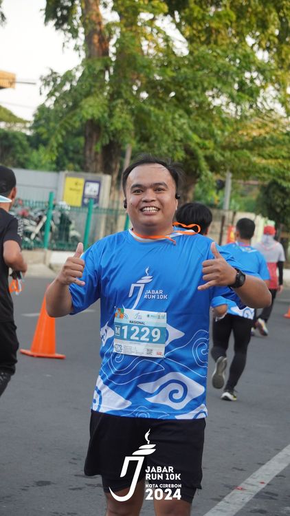 Race photo from Jabar Run 10K 2024