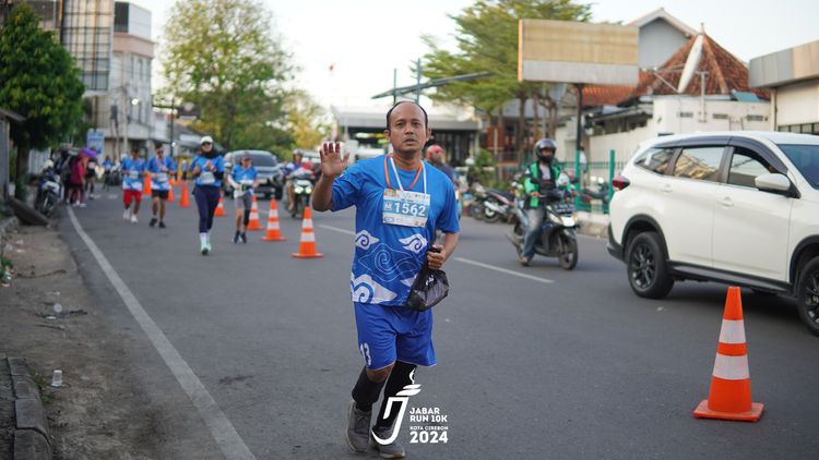 Race photo from Jabar Run 10K 2024