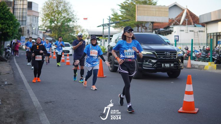 Race photo from Jabar Run 10K 2024