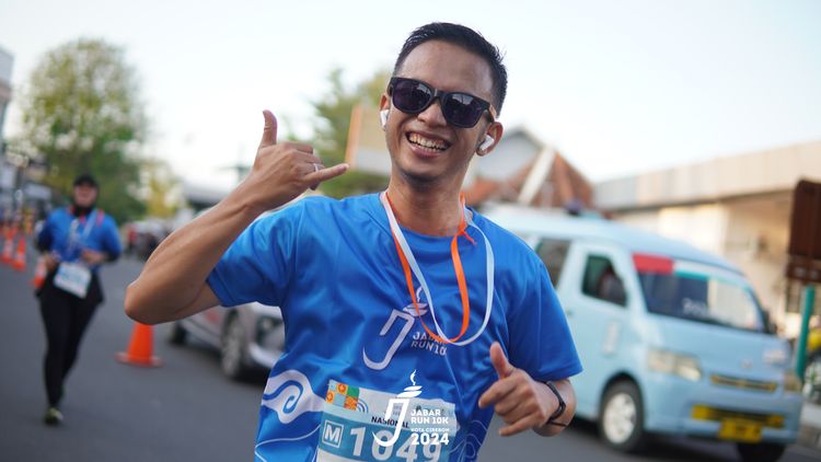 Race photo from Jabar Run 10K 2024
