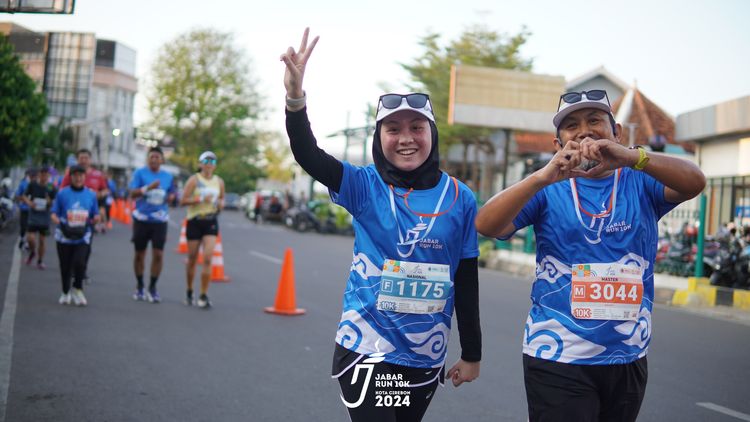 Race photo from Jabar Run 10K 2024