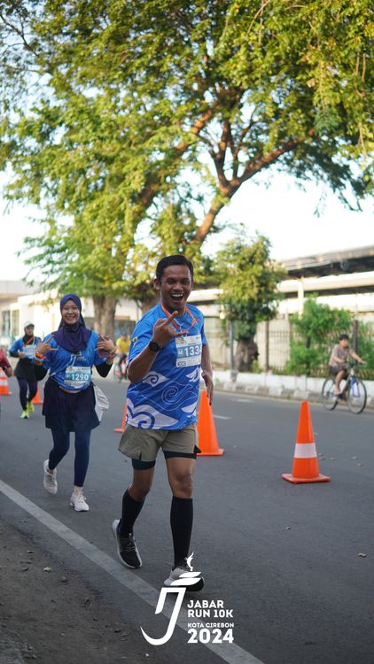Race photo from Jabar Run 10K 2024