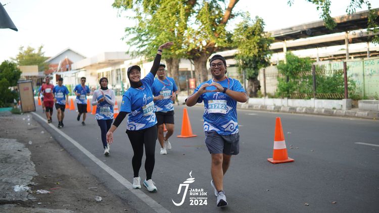 Race photo from Jabar Run 10K 2024