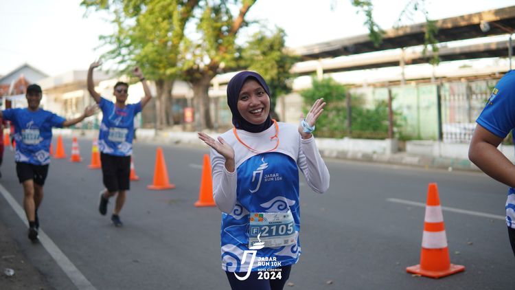 Race photo from Jabar Run 10K 2024