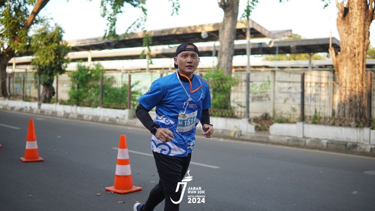 Race photo from Jabar Run 10K 2024