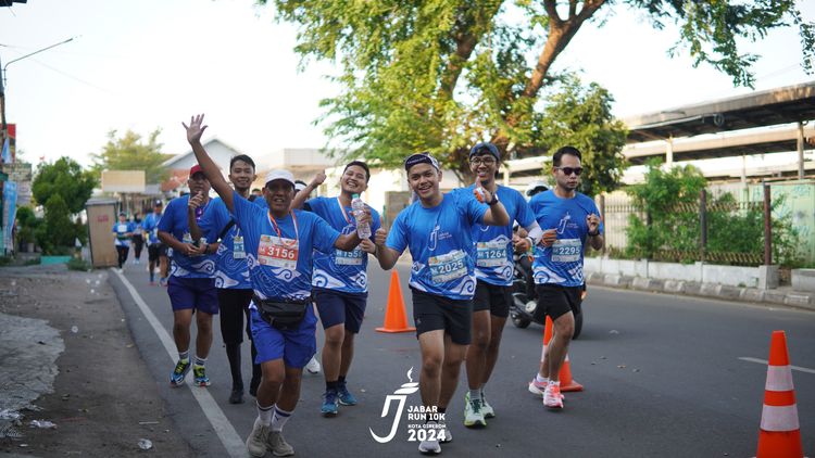 Race photo from Jabar Run 10K 2024