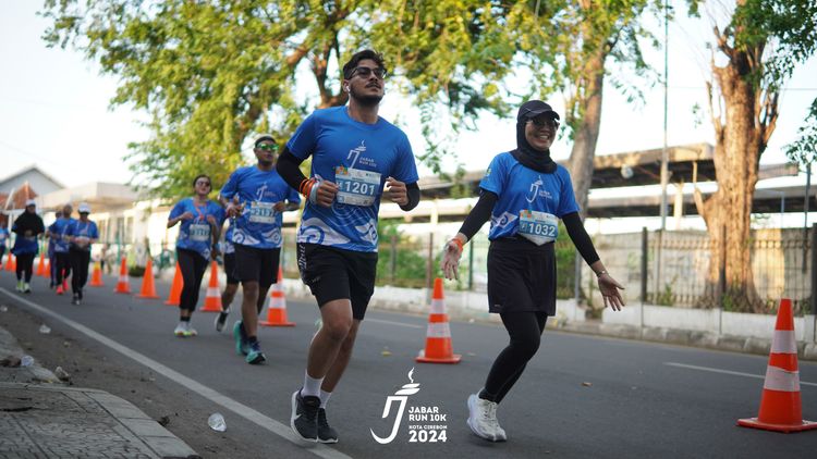 Race photo from Jabar Run 10K 2024