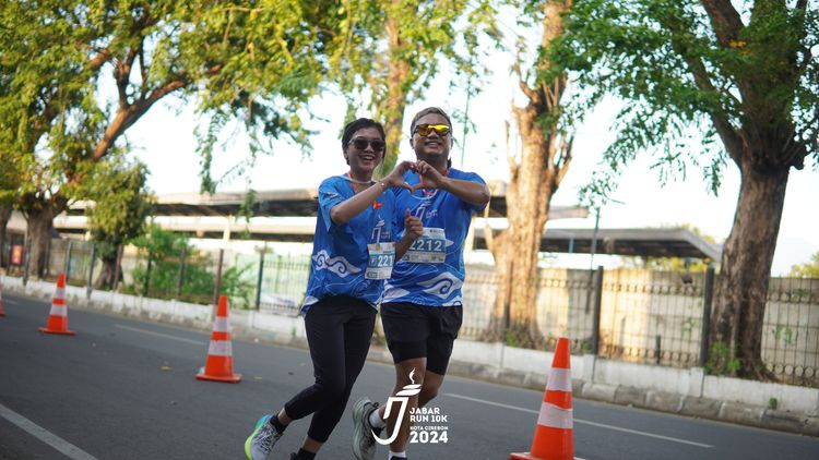 Race photo from Jabar Run 10K 2024