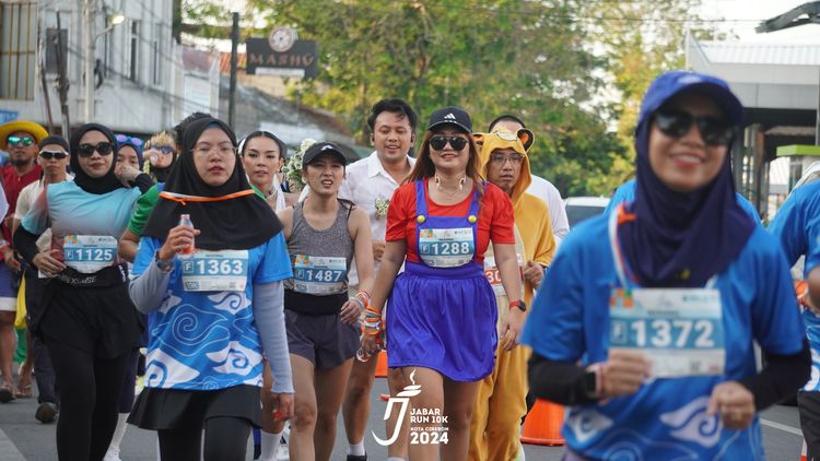 Race photo from Jabar Run 10K 2024