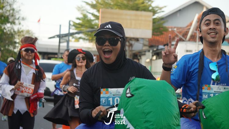 Race photo from Jabar Run 10K 2024