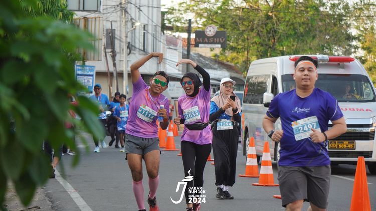 Race photo from Jabar Run 10K 2024