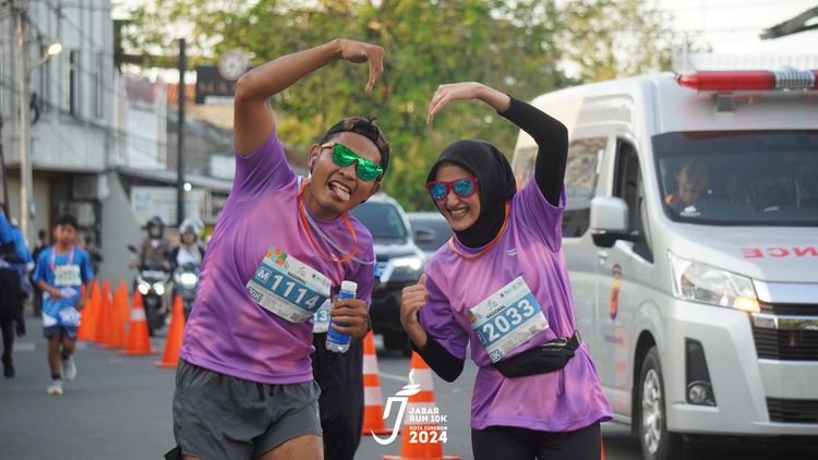 Race photo from Jabar Run 10K 2024