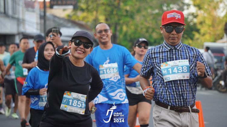 Race photo from Jabar Run 10K 2024